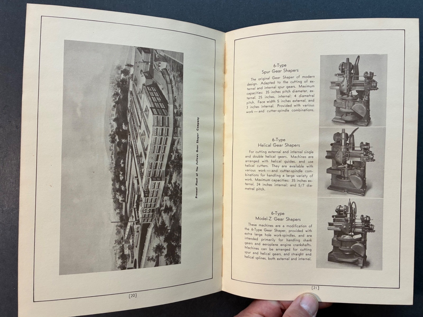 Rare! FELLOWS 50 YEARS OF PROGRESS 1896-1946 ~ The Fellows Gear Shaping Company