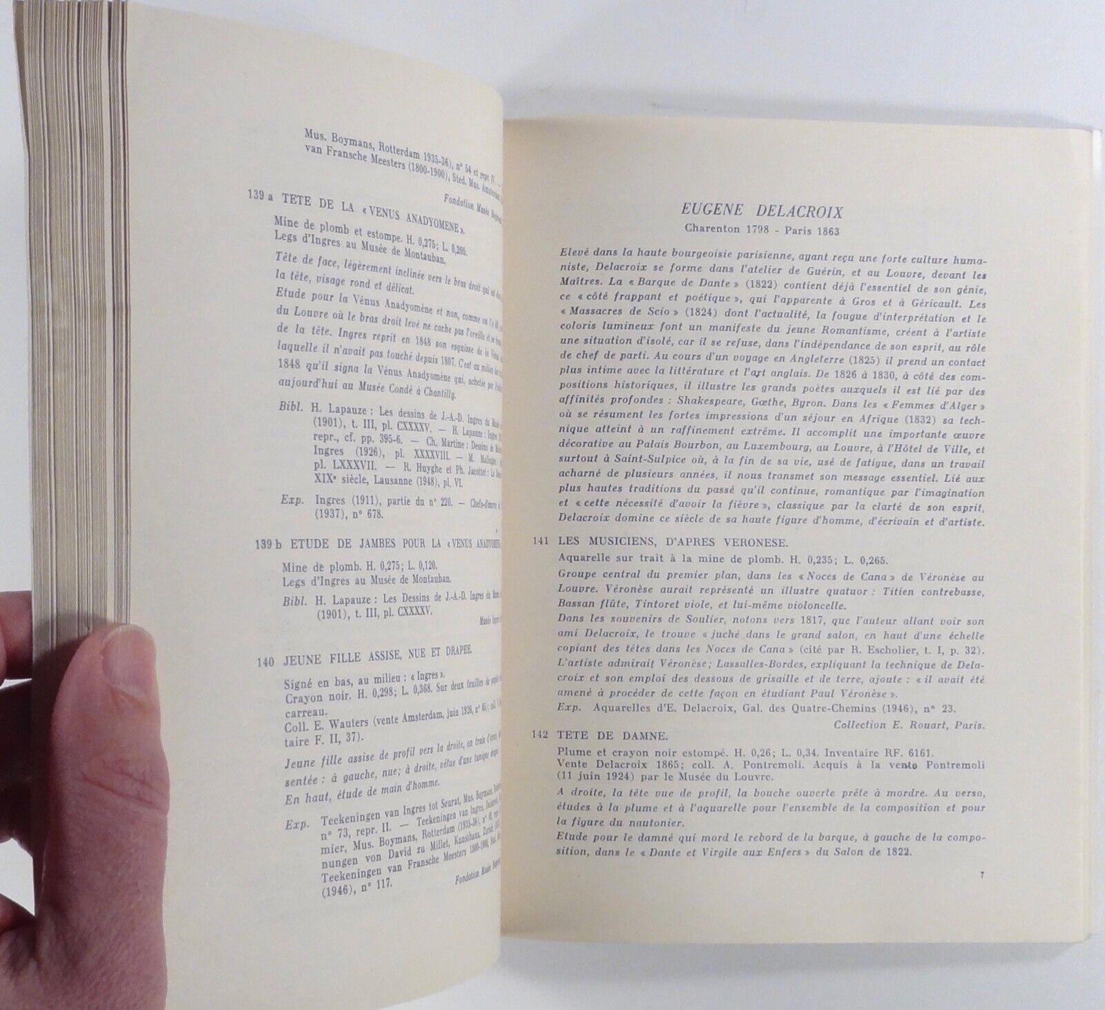 1950 exibition catalog FRENCH DRAWING From Fouquet to Cézanne ART HISTORY Paris
