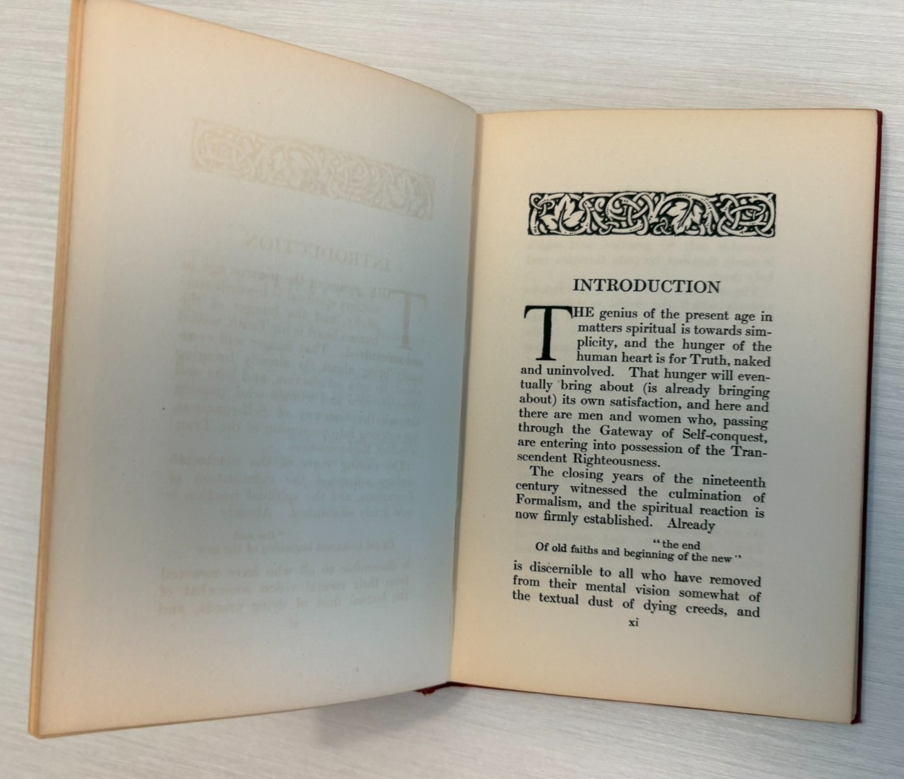 Through the Gate of Good James Allen 1909 Sheldon Press New Thought Antique HC