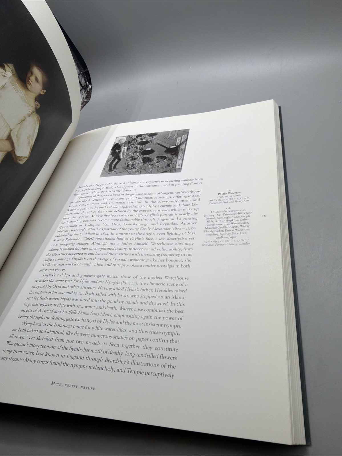 JW WATERHOUSE PHAIDON 2002 PB Illustrated