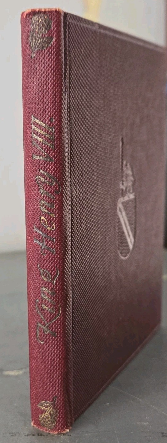 Antique King Henry VIII Shakespeare Henry Altemus Company 5.5″x4″ 1903-1920