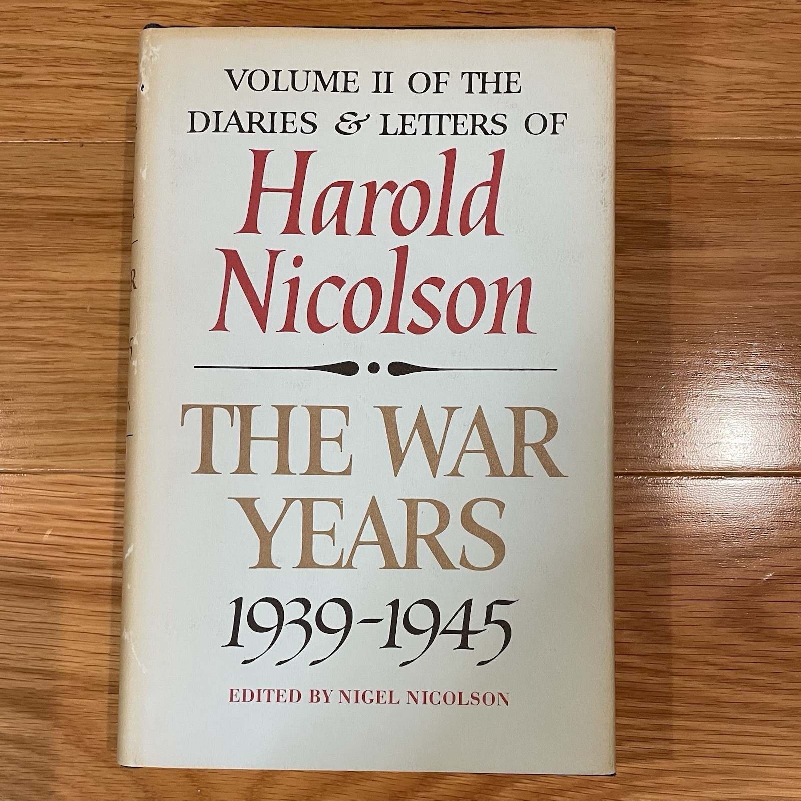 Harold Nicolson Diaries & Letters 1930-1939 & The War Years 39-45, (c) 19667-67