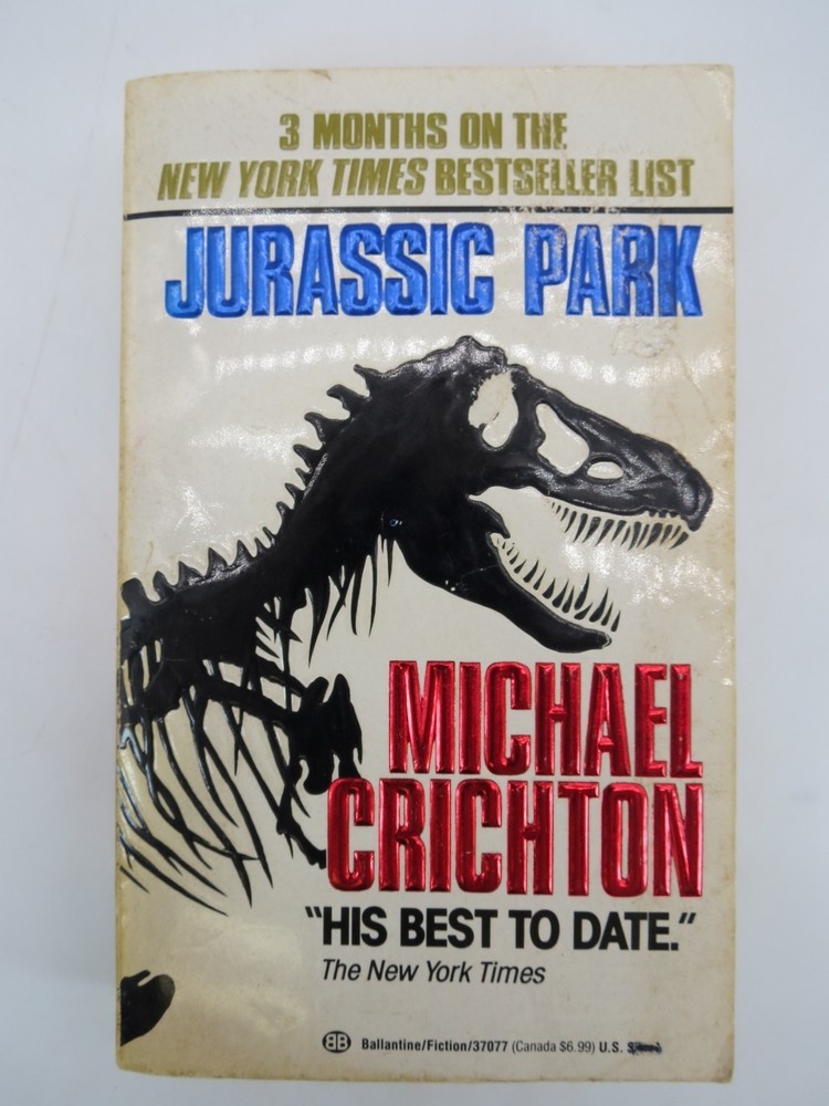 JURASSIC PARK by Michael Chricton 1991
