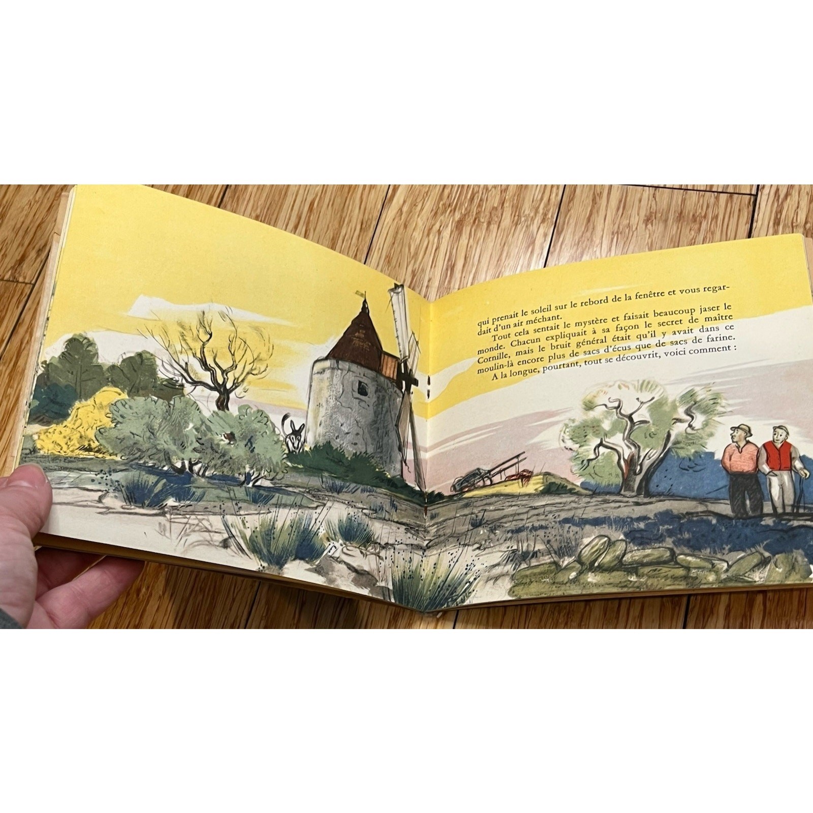 LE SECRET DE MAÎTRE CORNILLE ALBUM DU PÈRE CASTOR ALPHONSE DAUDET 1946 PB