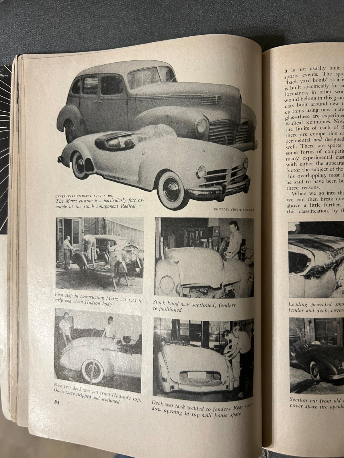Vintage Restyle your Car #105 by Motor Trend 1952 shelf wear but clean