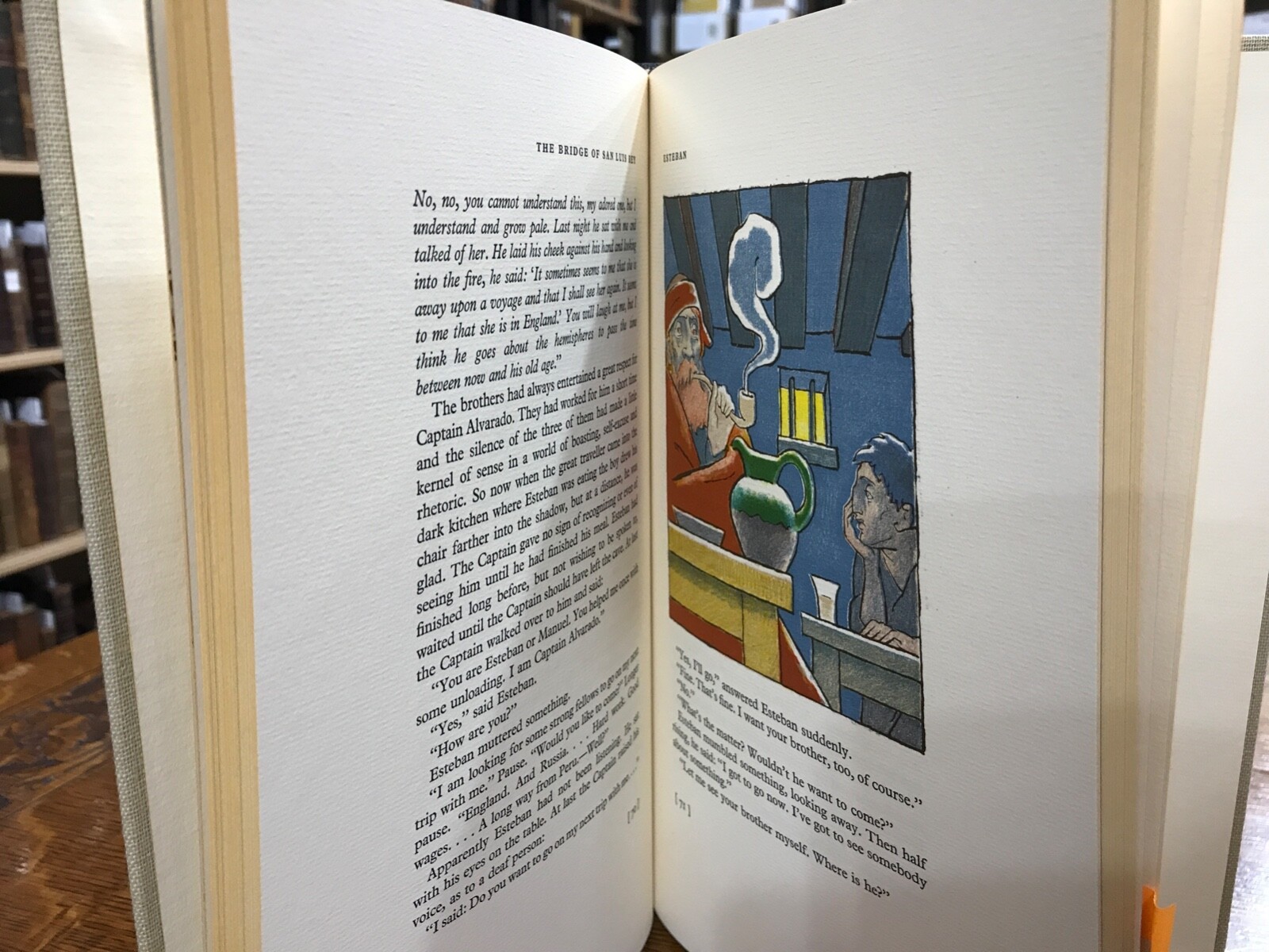 1962 The Bridge of San Luis Rey Illustrated Special Editions Club with Slip Case