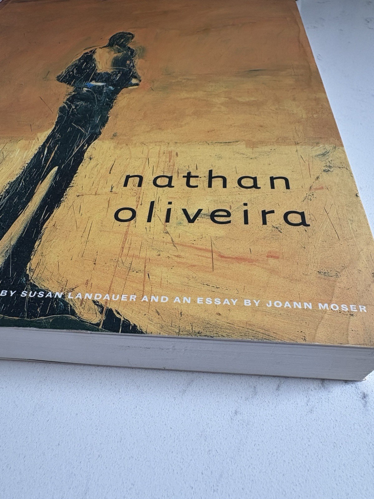 Nathan Oliveira by Peter Selz Softcover Illustrated Art Book UC Press