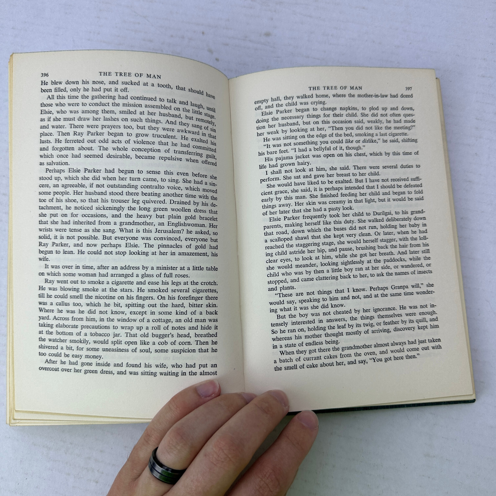 The Tree of Man Patrick White HC 1955 Viking Press First Edition