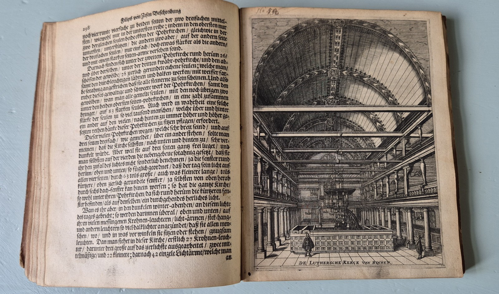 Philip von Zesen: ‘Beschreibung von der stadt Amsterdam’, 1st edition, 1664