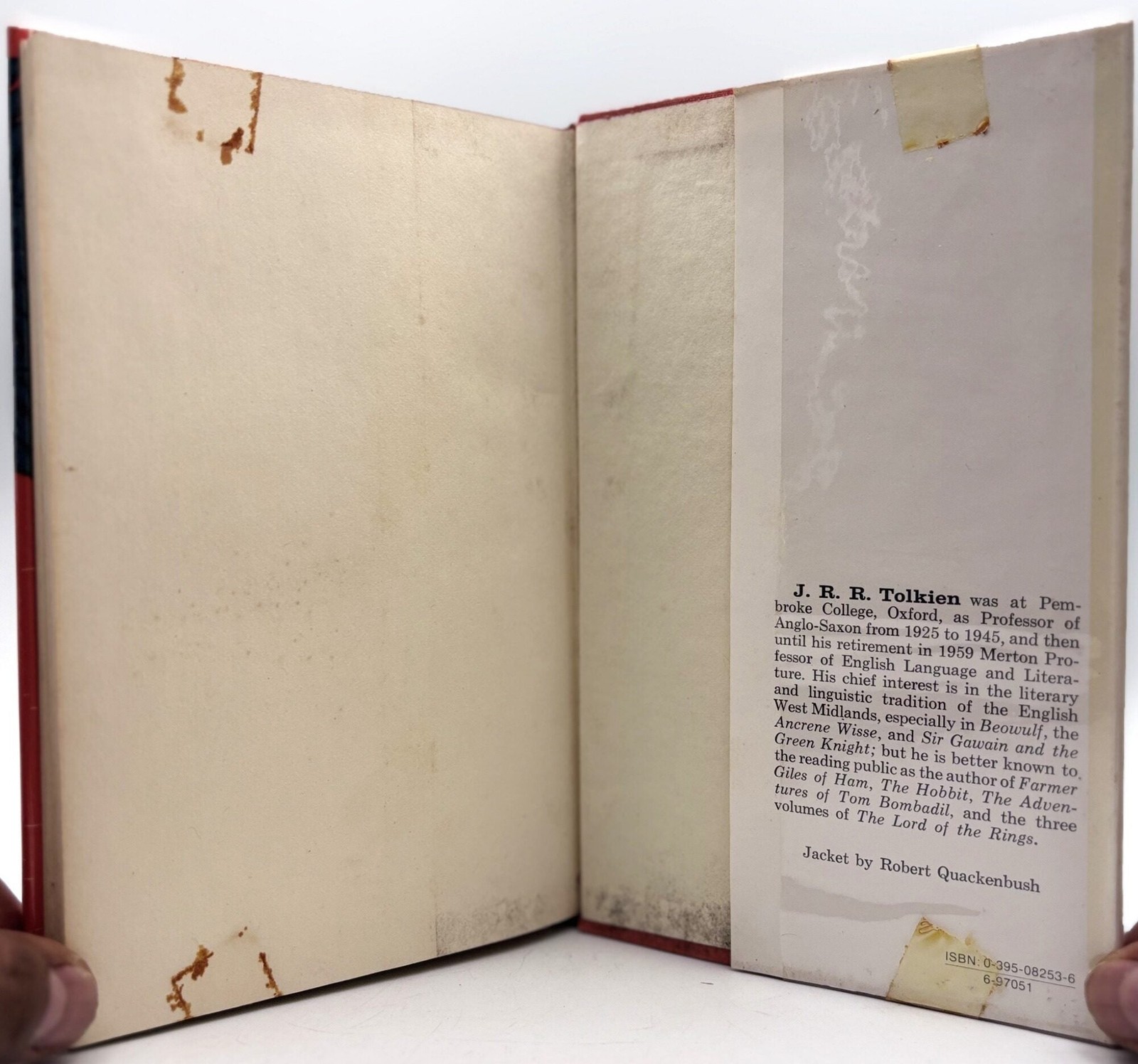 J R R Tolkien / Tree and Leaf 1st Edition 1972