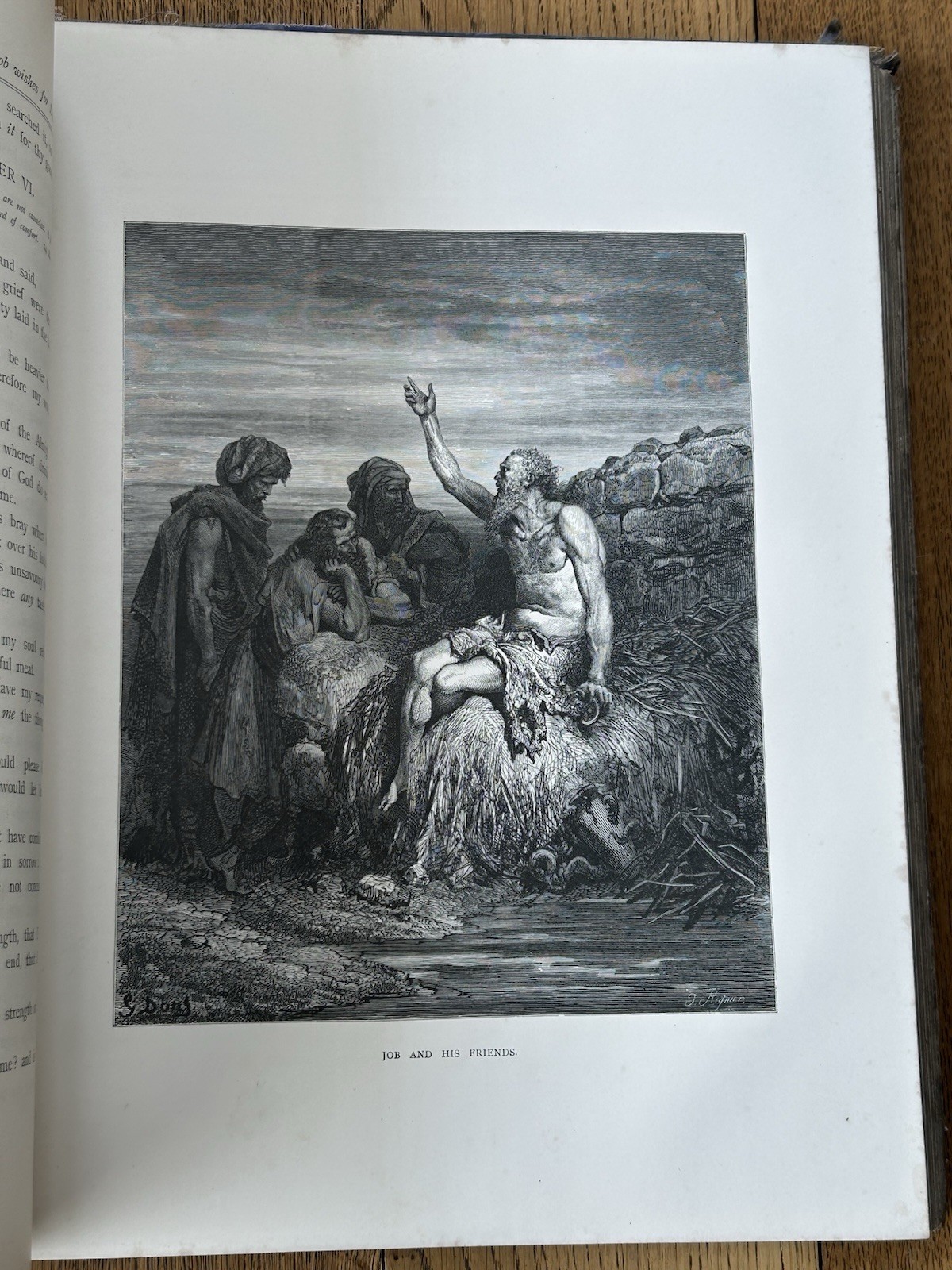c1880 The Holy Bible Old & New Testament – GUSTAVE DORE – *SEE DESCRIPTION*