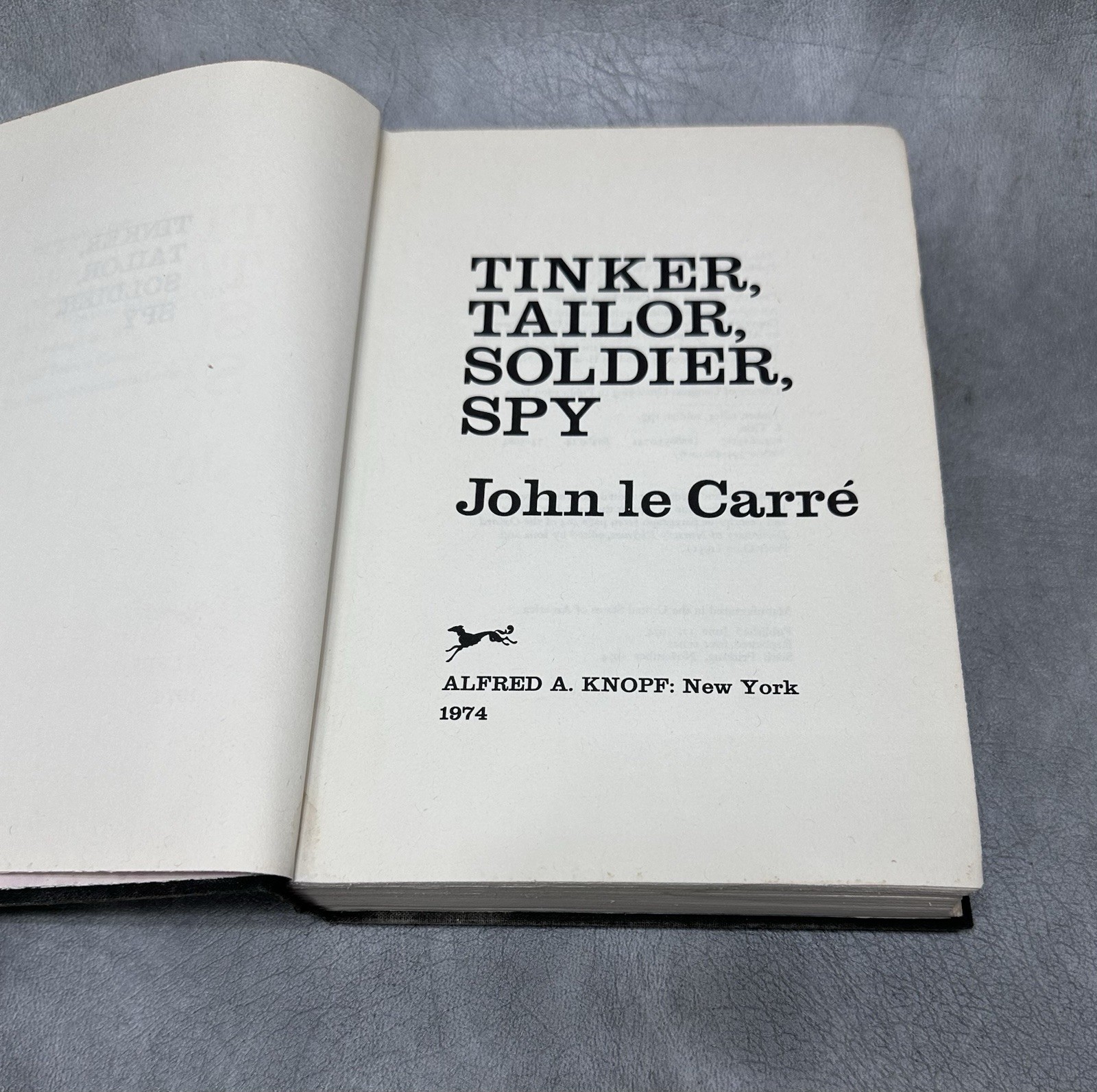 The Spy Who Came In From The Cold, John Le Carre 1963 1st Book Club + Tinker HC