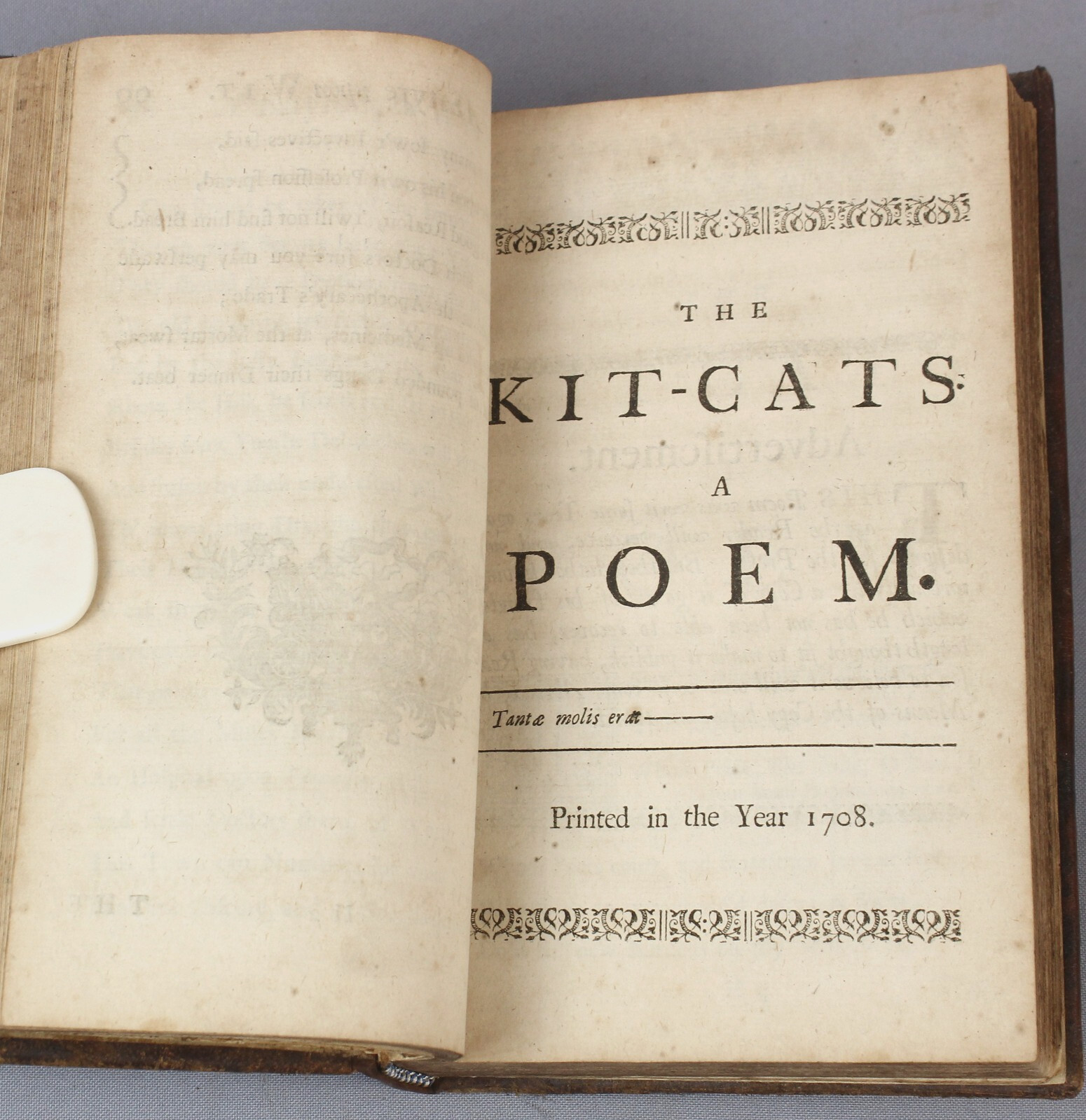 Richard Blackmore – 1718 – POEMS – scarce Augustan Poetry 1st Collected Edition