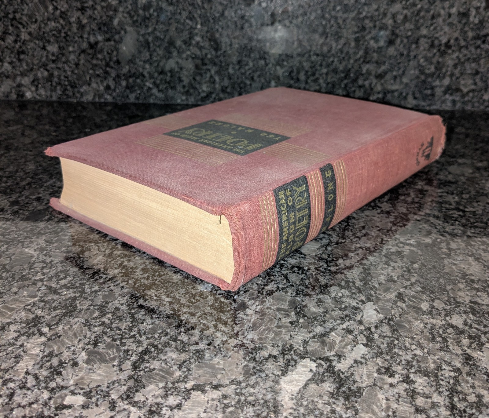 “The American Album of Poetry,” Various Poets, Vintage 1940s, Hardcover