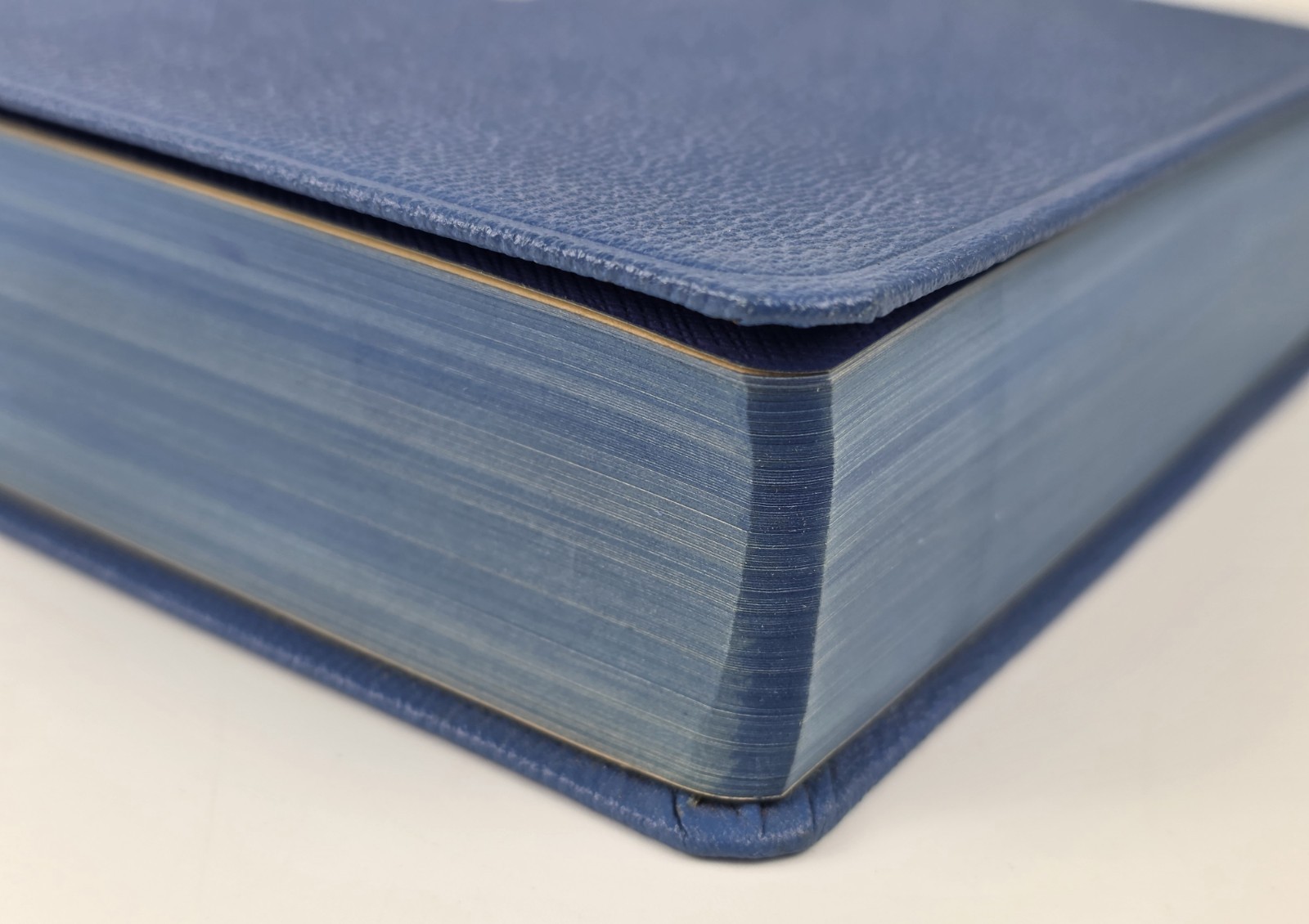 Pristine 1960s Masonic Bible Blue Holman Mt Moriah Lodge 27 NY Unused Signed KJV