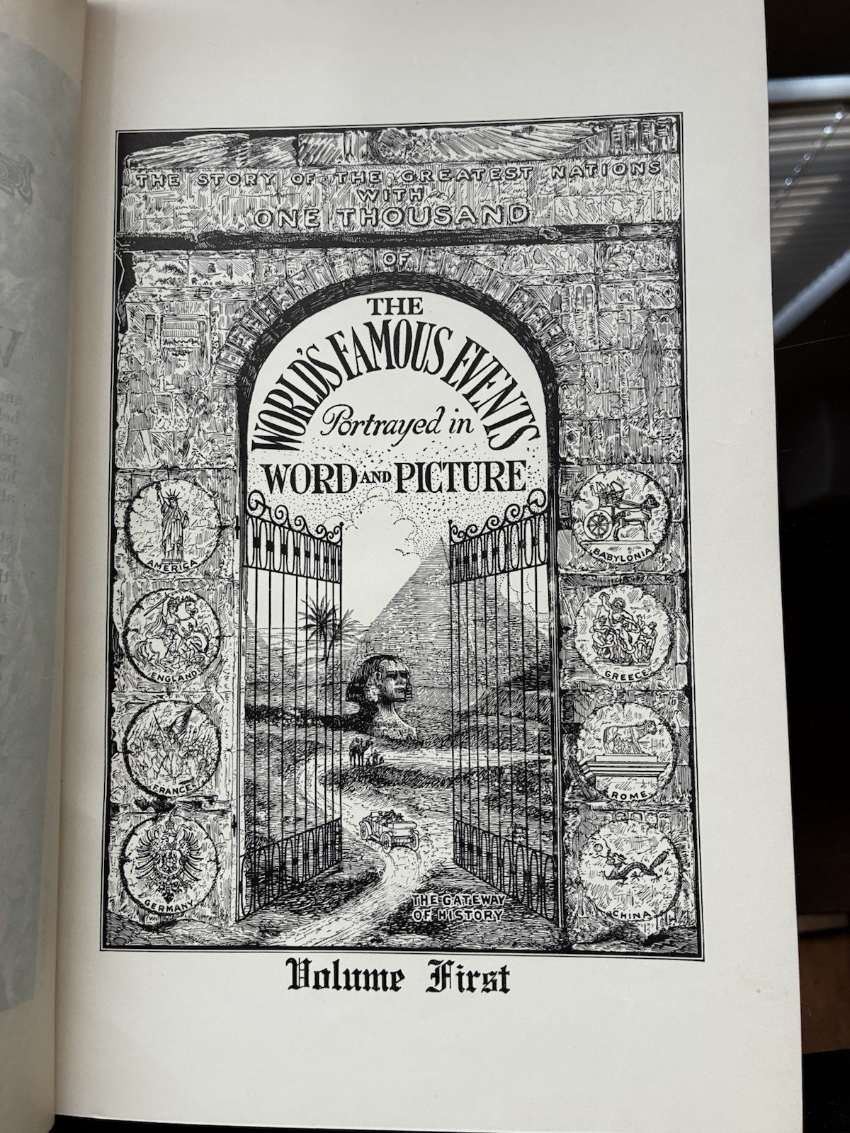 World’s Famous Events Portrayed in Word & Picture – 10 Volume Set – 1913 – 1914