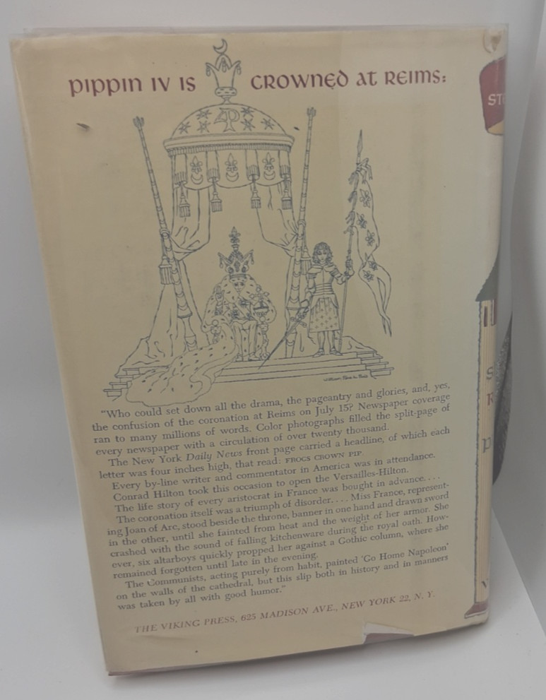 SHORT REIGN OF PIPPIN IV JOHN STEINBECK 1957 VIKING PRESS FIRST EDITION