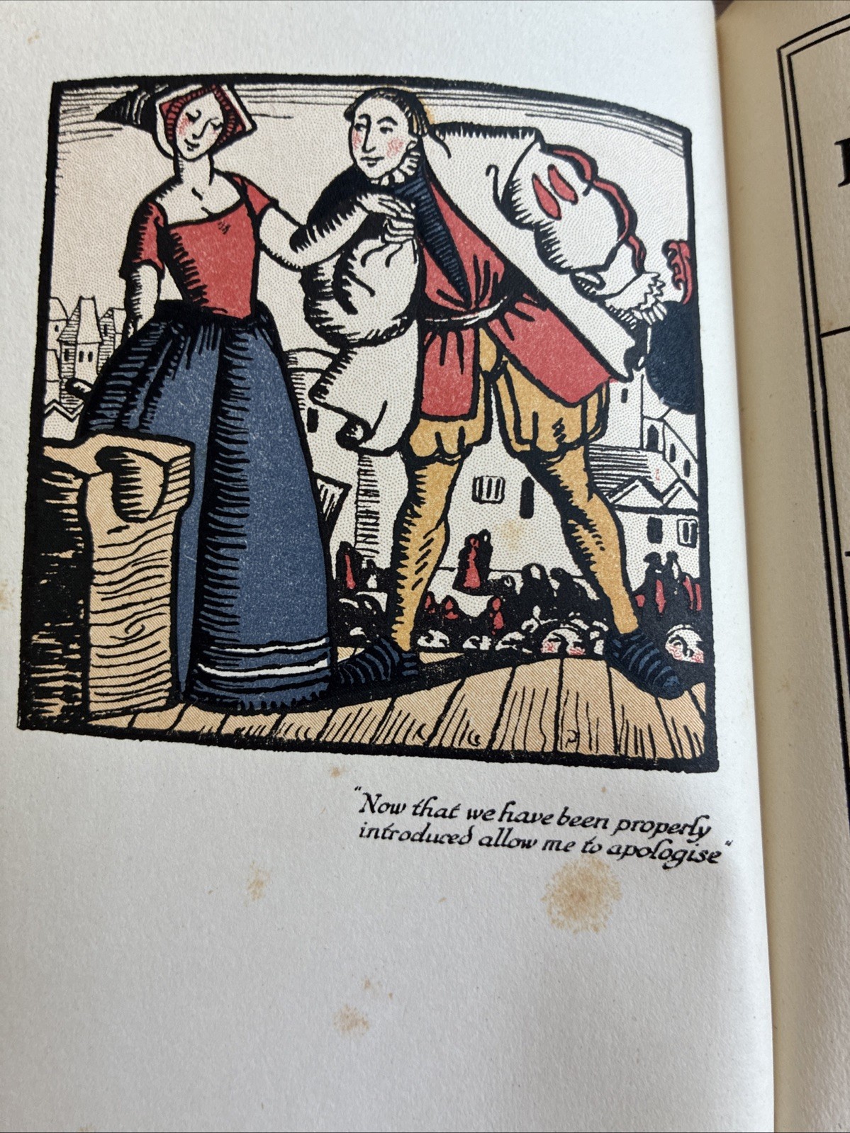 The Headswoman (1921) Kenneth Grahame w/ Marcia Lane Foster Illustrations