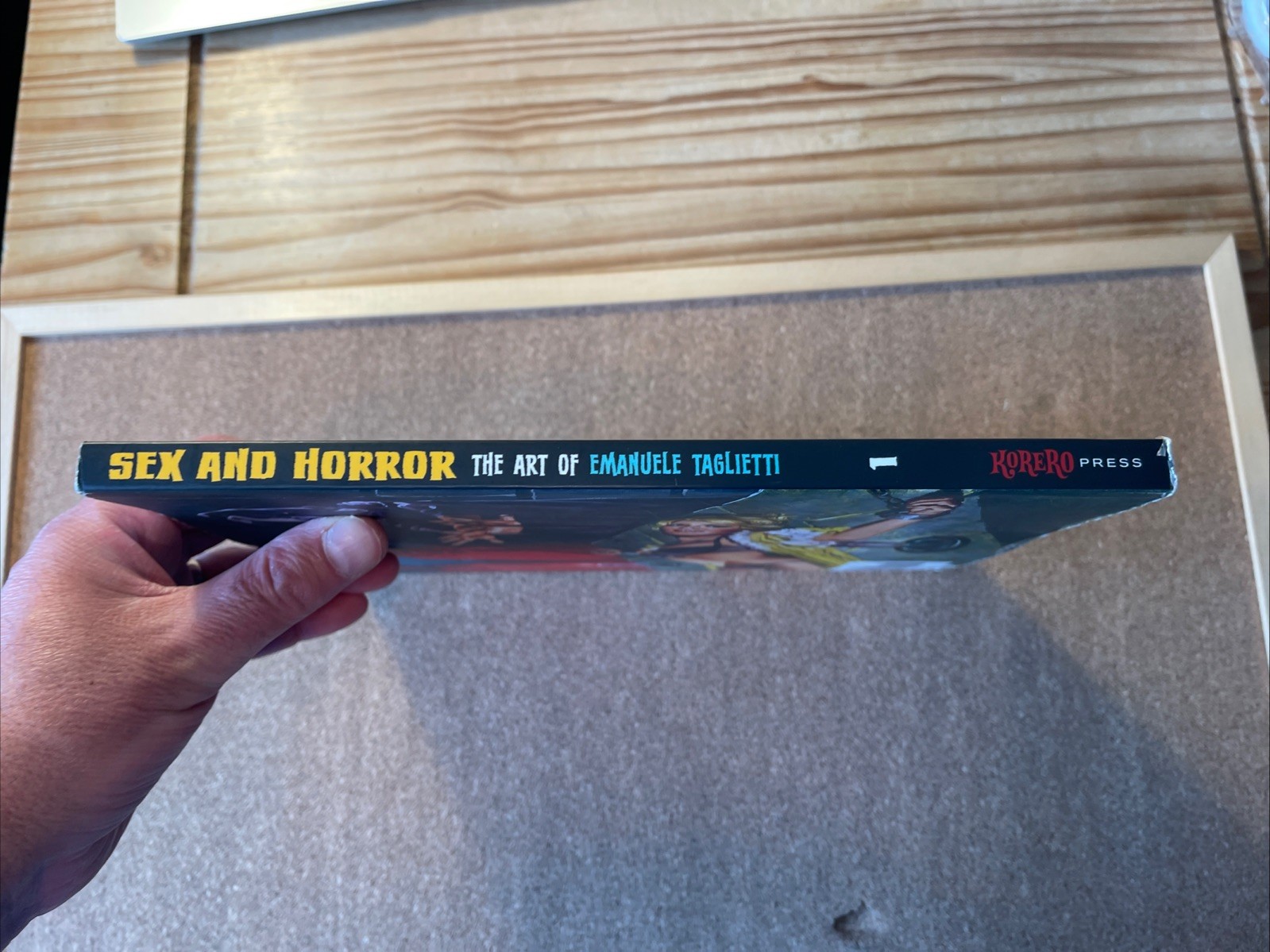 Sex And Horror : The Art Of Emanuele Taglietti VGC 2015 Oversized PB