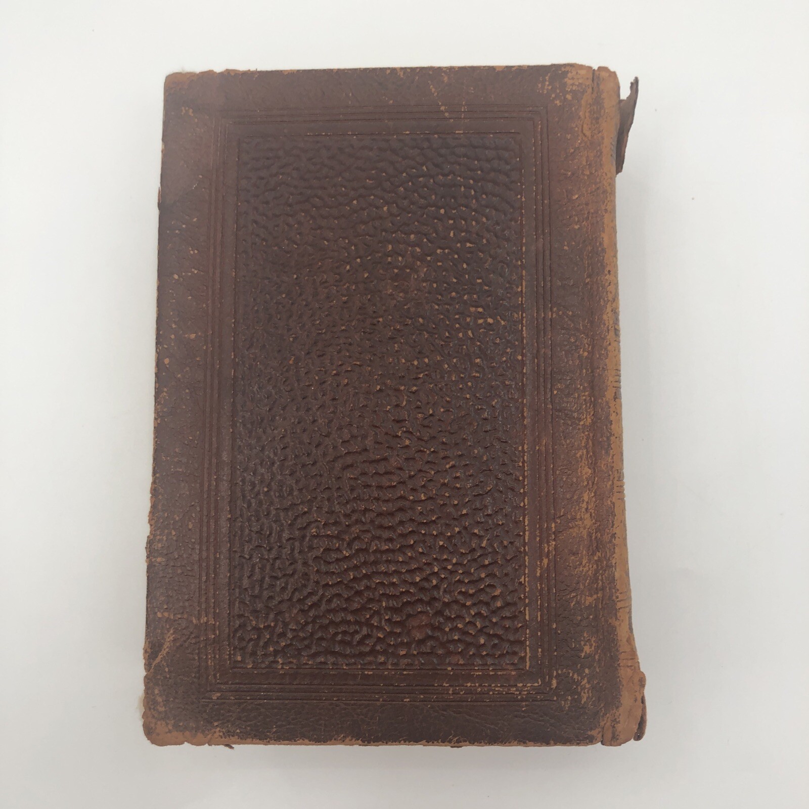 Funk and Wagnalls Practical Standard Dictionary 1945 Leather Bound Brown DAMAGED