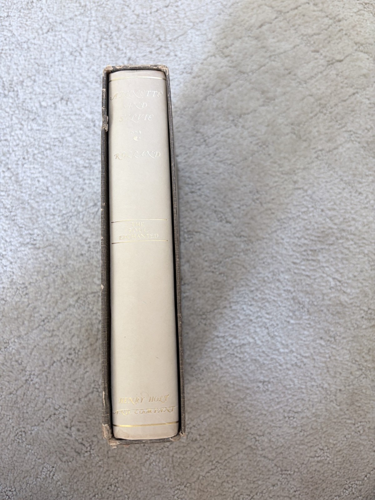 Annette and Sylvie by Romain Rolland Signed and numbered (491) de Luxe Edition