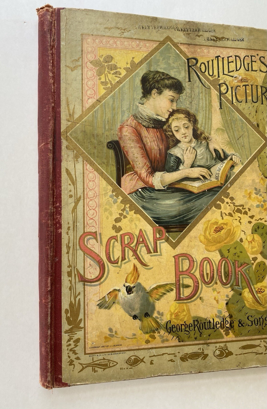 Routledge’s Picture Scrap Book ~ Routledge & Sons ~ 1880s Edition