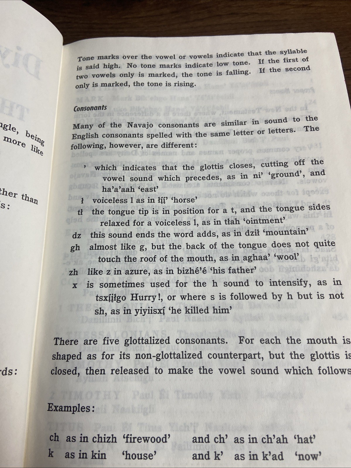 Diyin God Bizaad Navajo Bible – New Testament Psalms & Proverbs – ABS 1975