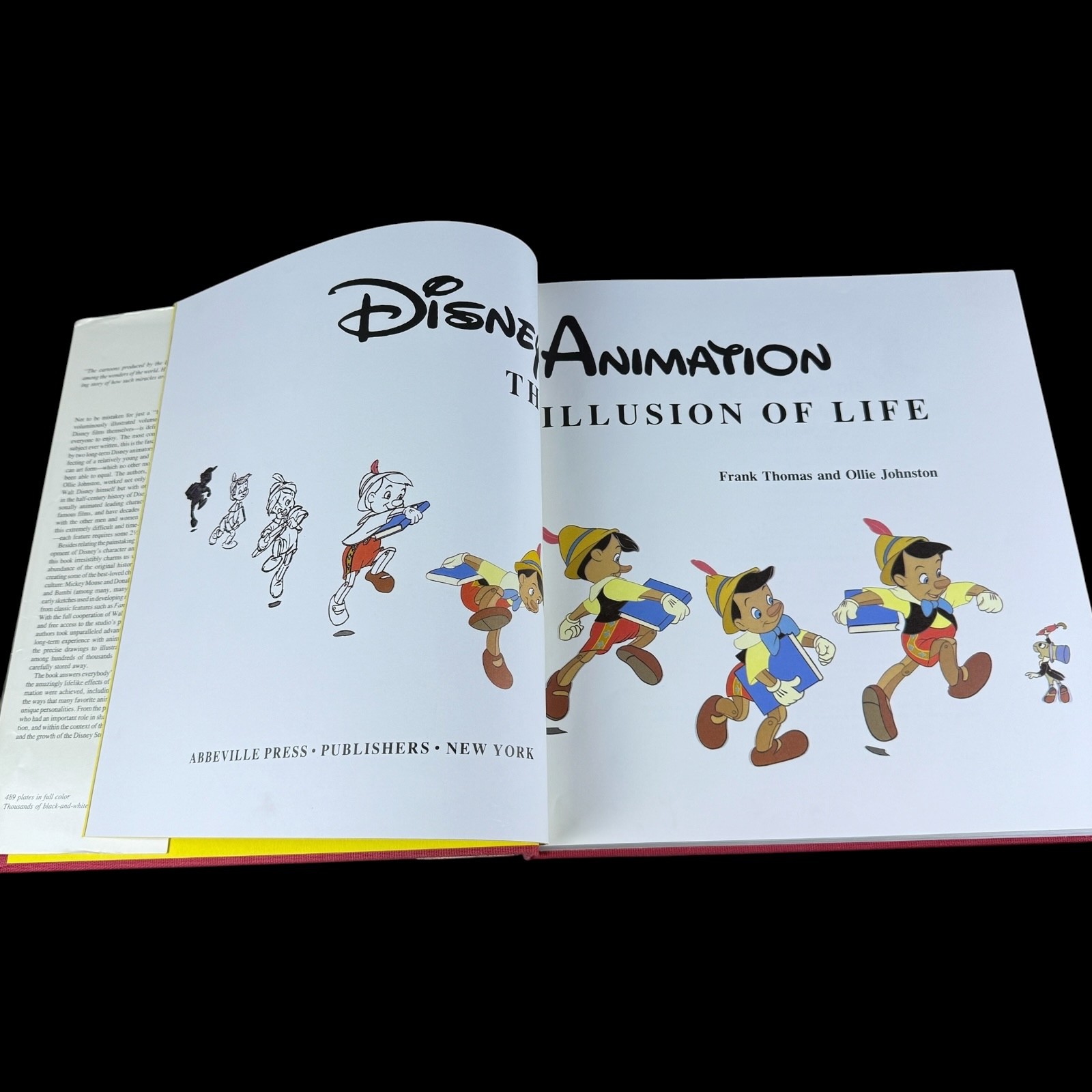Disney Animation by Frank Thomas & Ollie Johnston SIGNED FIRST w/ ORIGINAL FILM