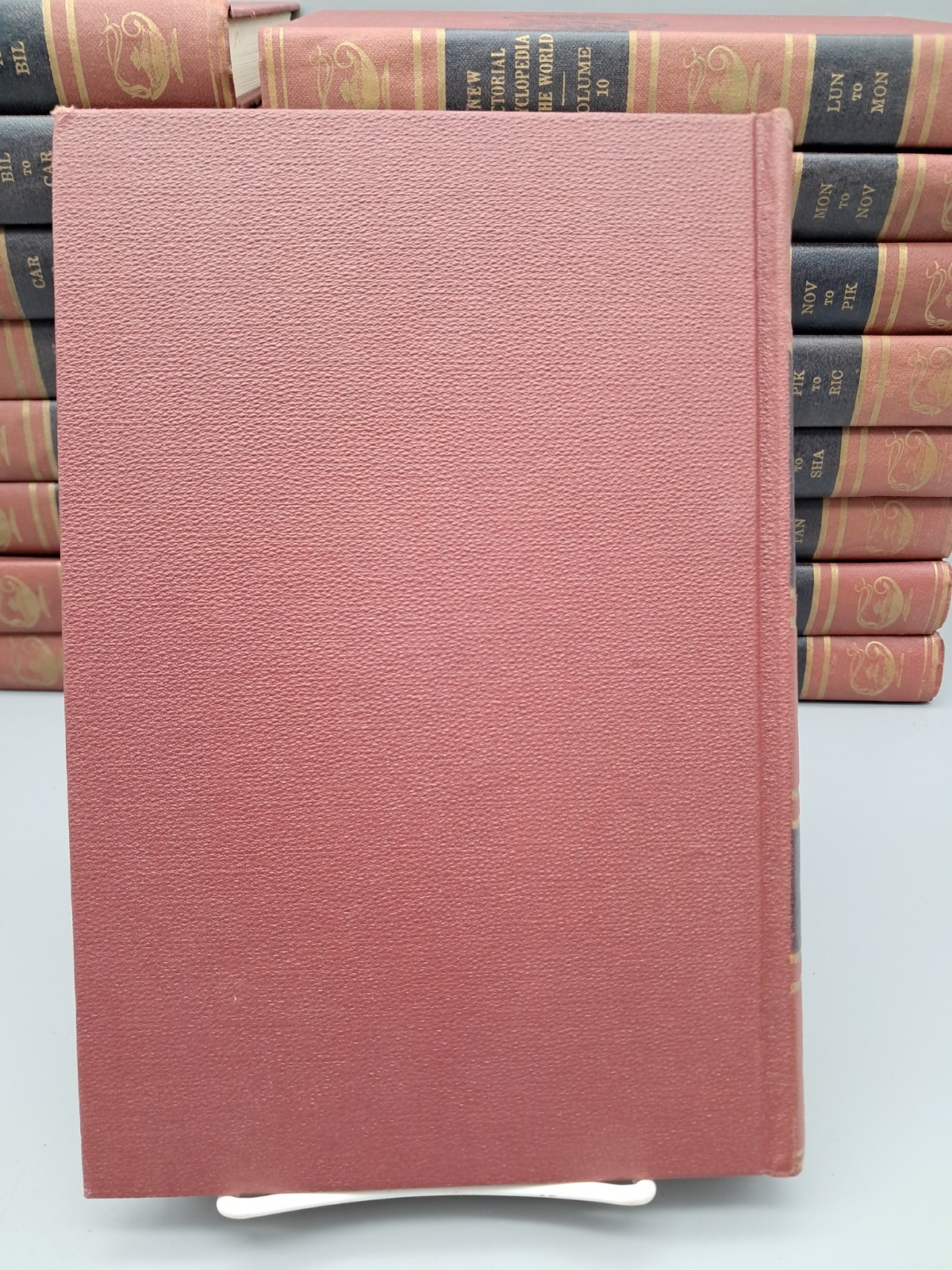 Vintage 1955 New Pictorial Encyclopedia of the World Volume 1-17 (No Atlas)