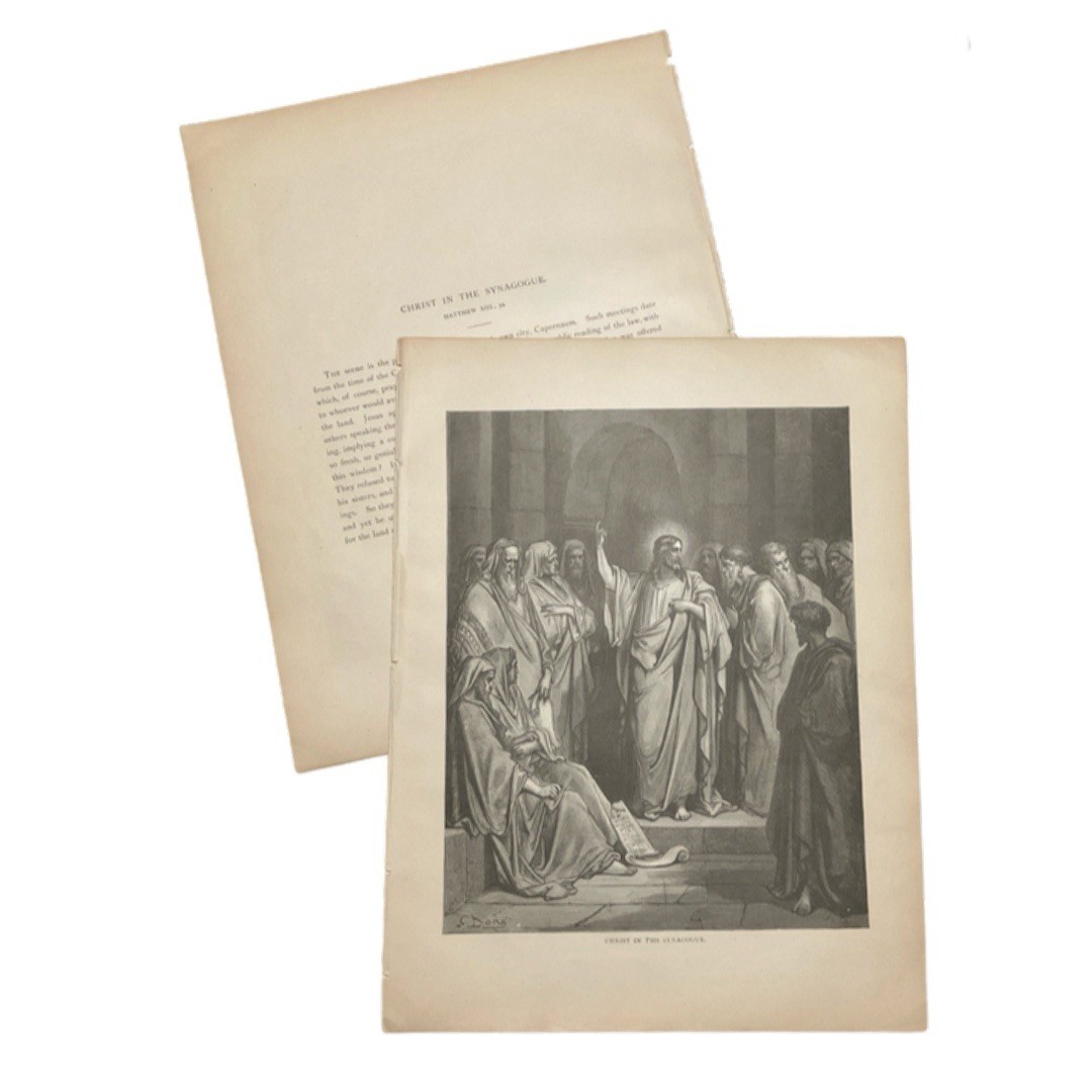 Bible Gallery Illustrated by Gustave Doré – ©1880 – Unbound – 100 Illustrations