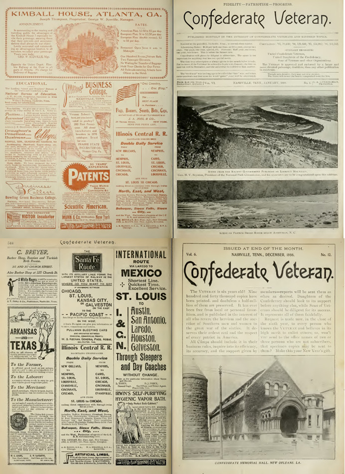 480 Old Issues of Confederate Veteran Magazine (1893-1932) America Civil War DVD