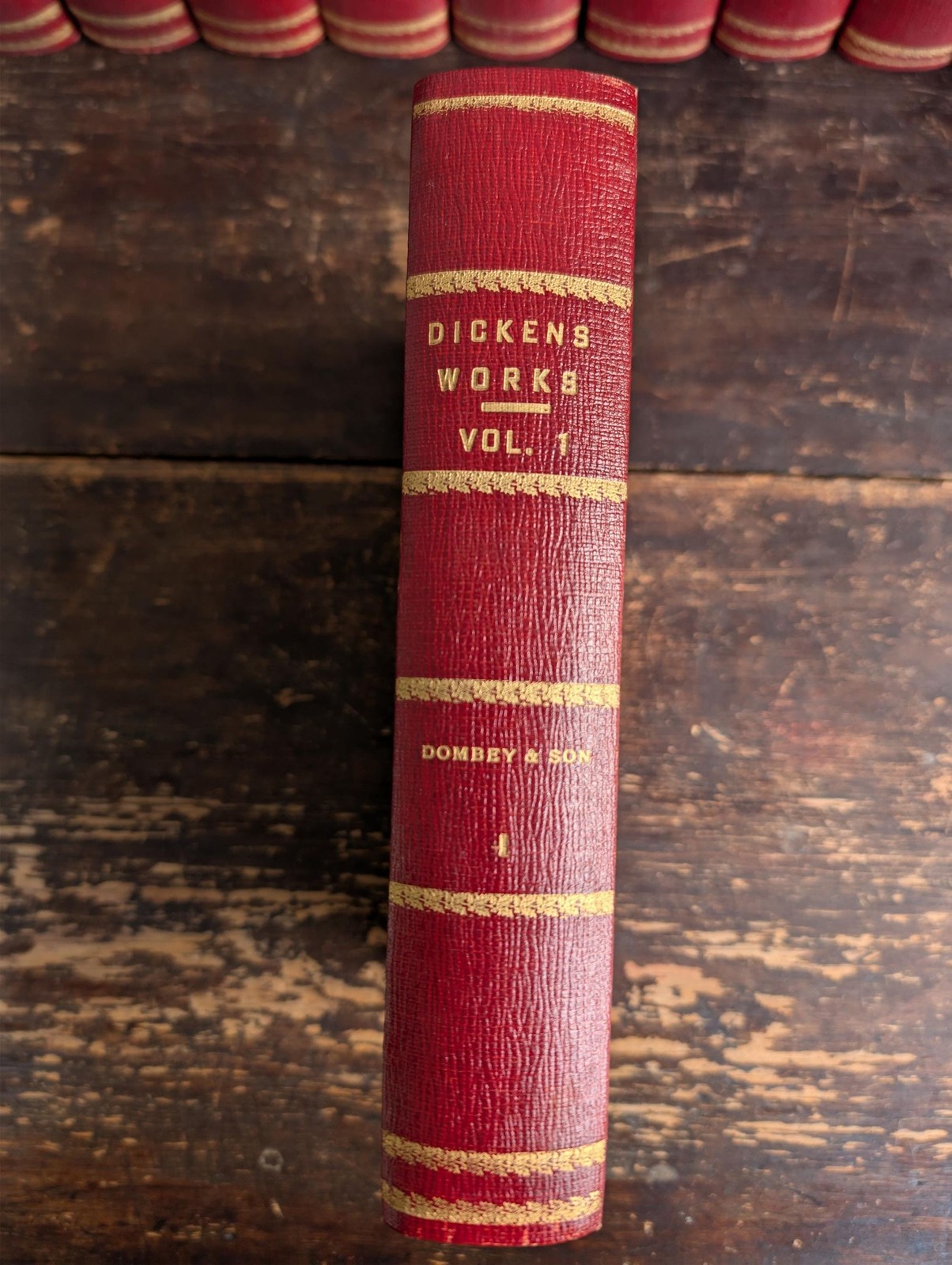 Antique Undated 1903 The Complete Works of Charles Dickens 20 Volumes