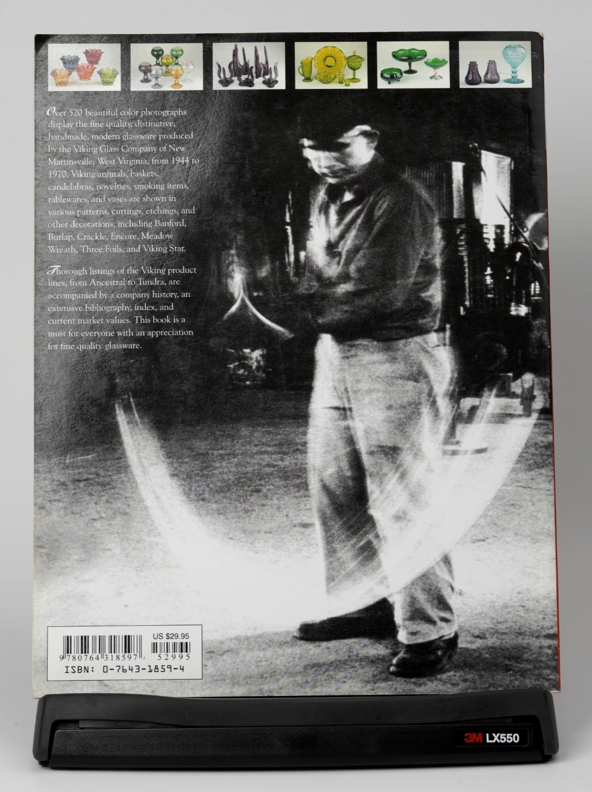 Viking Glass: 1944-1970 by Dean Six (English) Paperback Book – RARE OOP