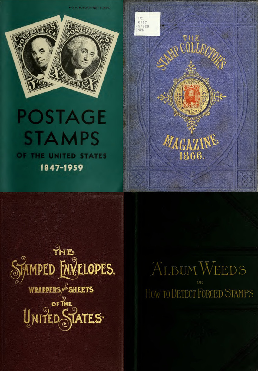253 Old Rare Books & Publications on Stamps Postage Forged & Collecting on DVD
