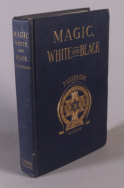 Franz Hartmann Magic White and Black 1910 de Laurence Occult Theosophy