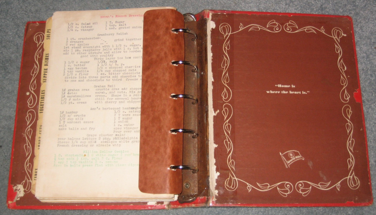Betty Crocker’s Picture Cook Book 5 Ring HB 1950 First Edition 3rd Printing