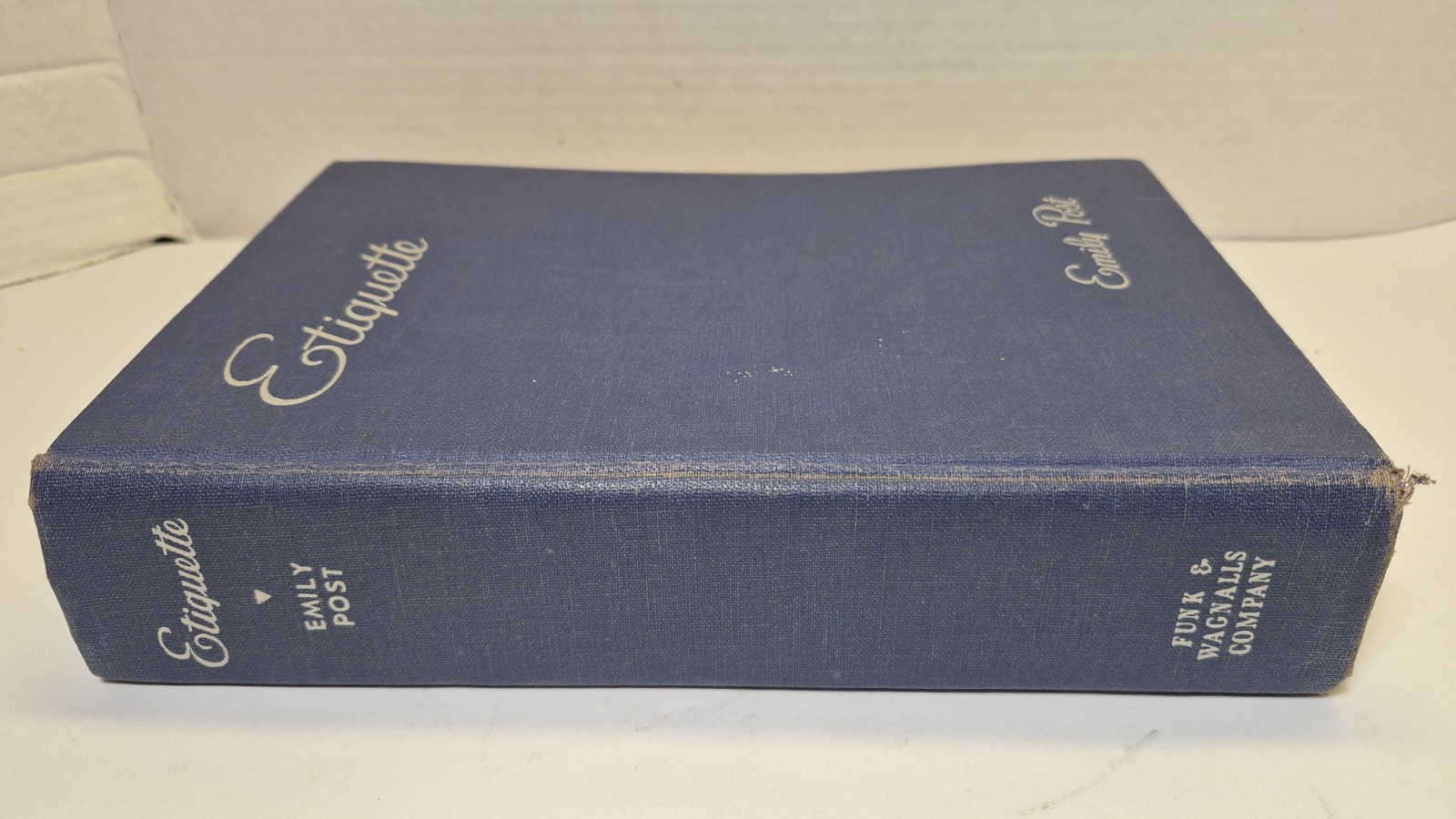 1953 Emily Post Etiquette Hardcover Vintage Manners Social Usage Book