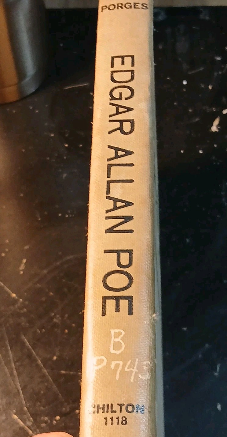 Edgar Allan Poe Irwin Porges – 1963 First Edition – Hardcover