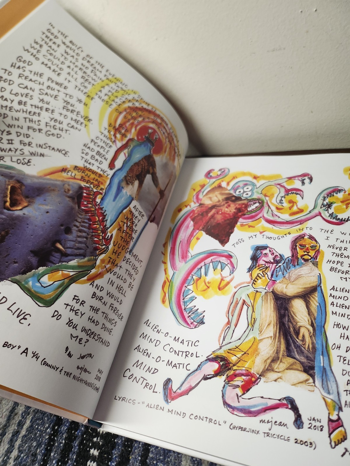 Daniel Johnston Songs To Look At First Edition 2021 Volume 1 , 1 Of 3,000
