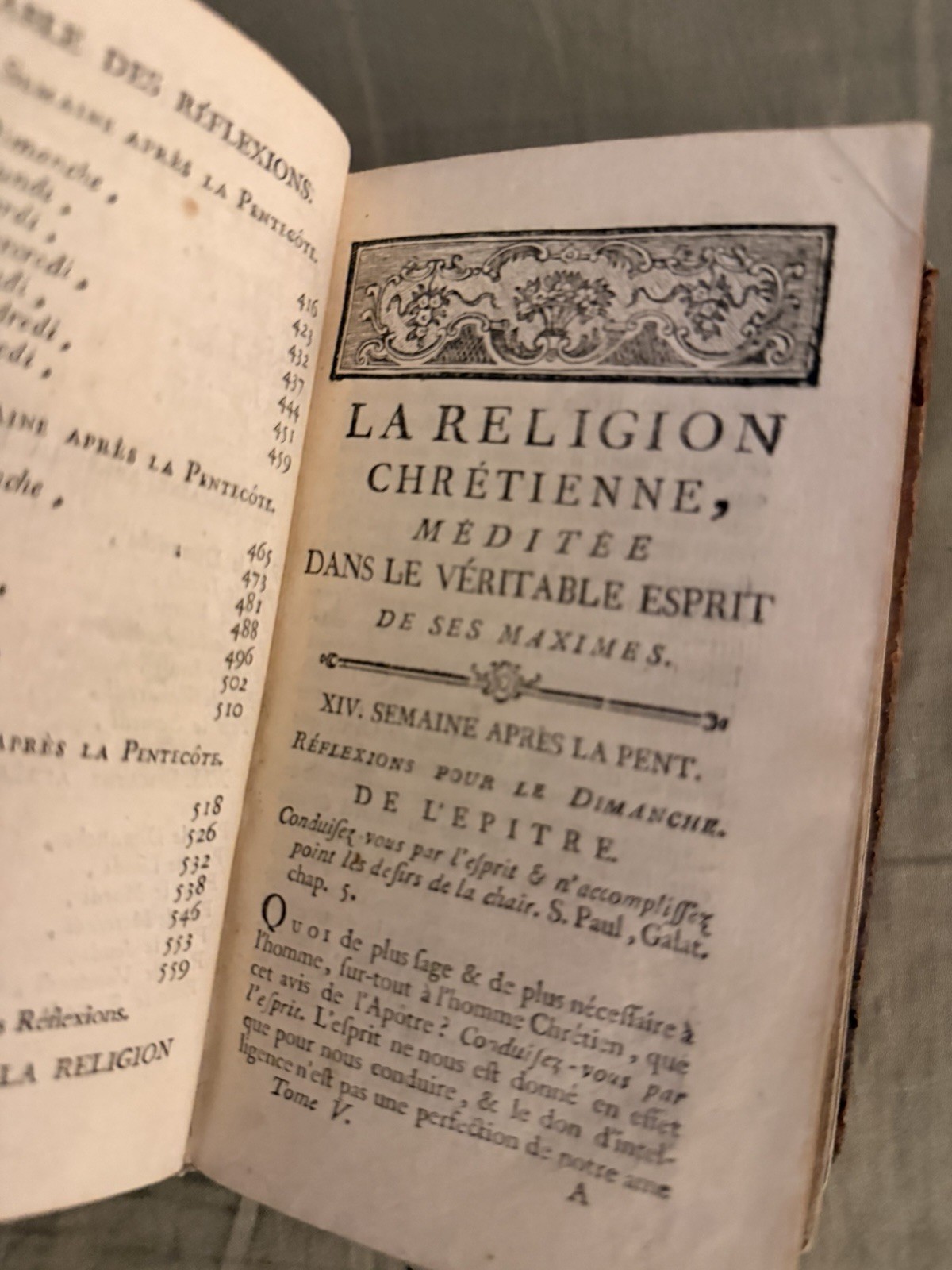 1784 – The Christian Religion Meditated Upon in the True Spirit of Its Maxims