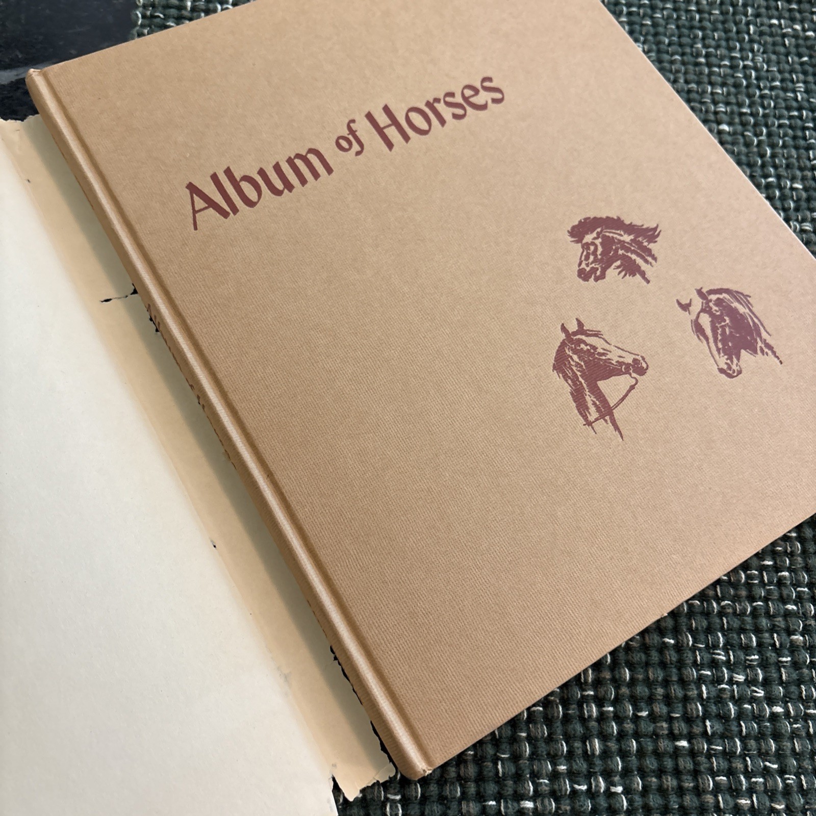 SIGNED Marguerite Henry “Album of Horses” – 1961, Hardcover, Illustrated
