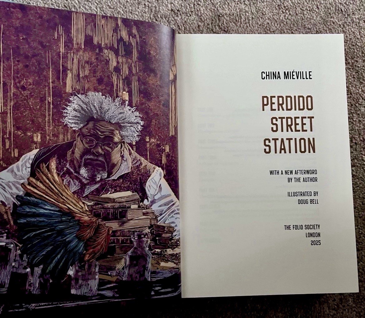 Folio Society Perdido Street Station 1st/1st