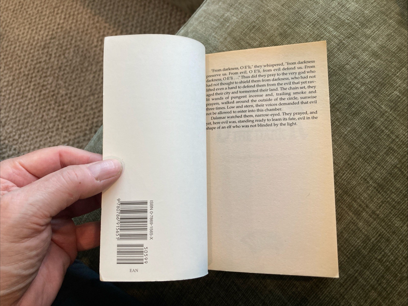 SF Vintage Pb, Dalamar The Dark by Berberick, Wizards Of The Coast pbo 2000, NF