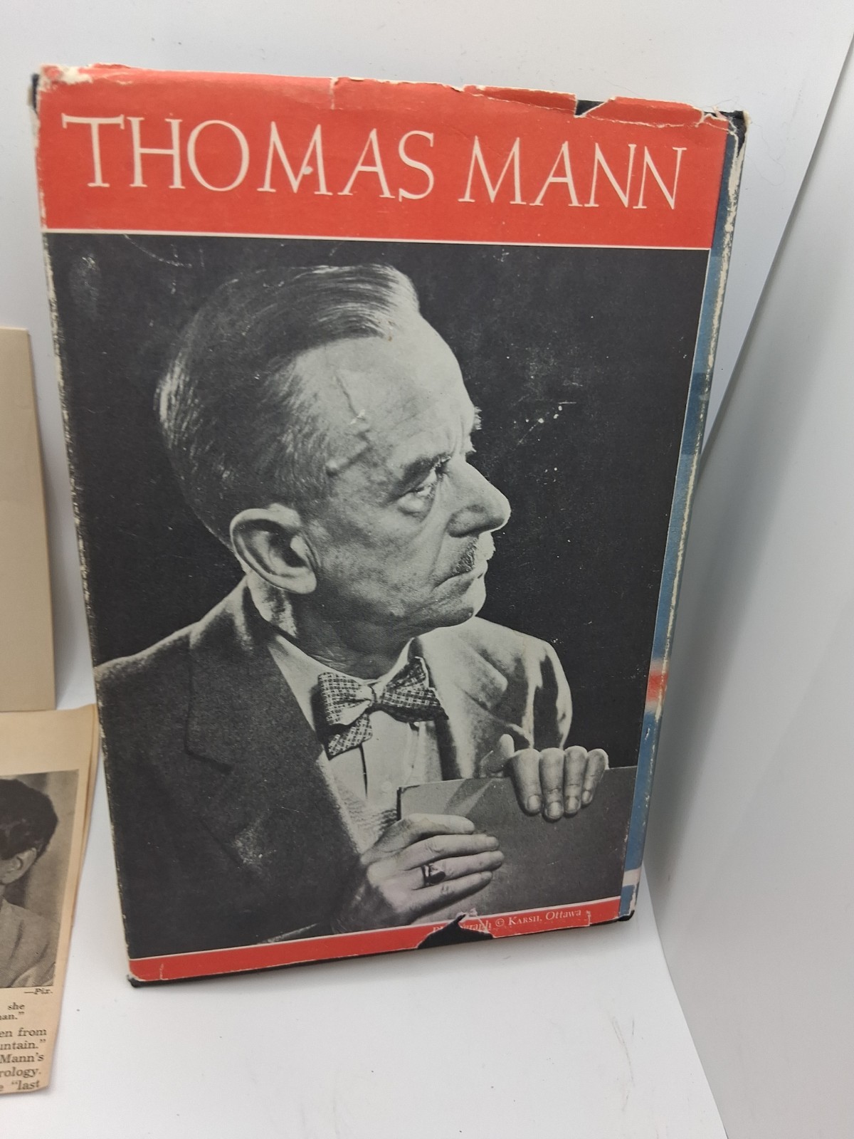 Doctor Faustus by Thomas Mann ~Book Club Edition 1948 w/Extras, Inserts HC HB DJ