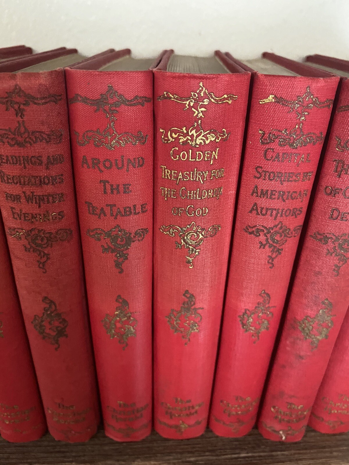 1895 The Christian Herald Library Complete 10 Volume Set by Louis Klopsch