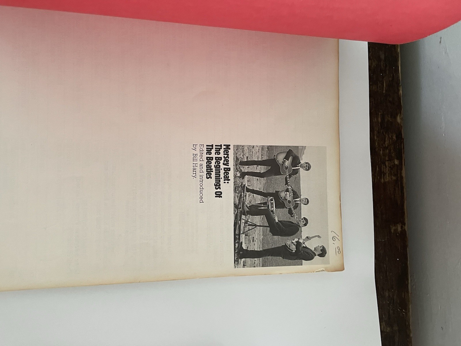 Omnibus Press Mersey Beat The Beatles Facsimile 1977 Bill Harry