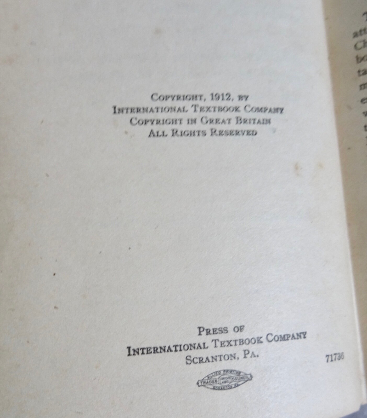 tHE CHEMIST’S HANDBOOK 1912 ENCYCLOPEDIA REFERENCE CHEMISTRY HC BOOK neocurio