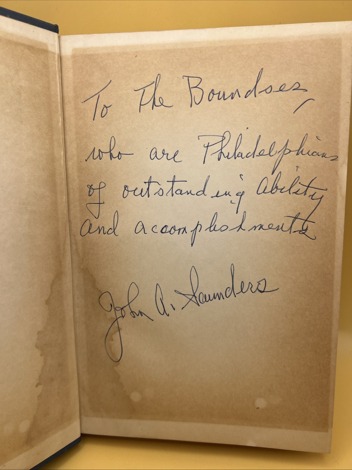 100 Years After Emancipation:History Of Philadelphia Negro-Saunders-Signed-1960