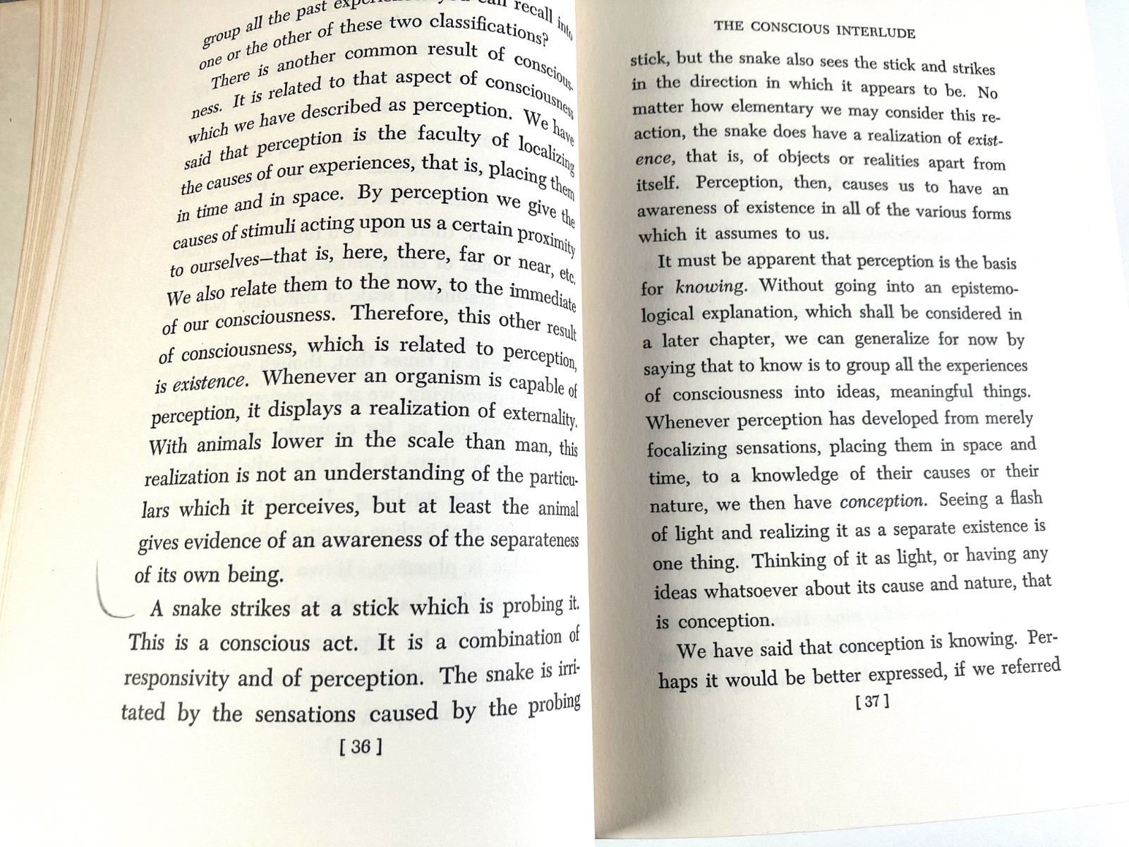 RARE The Conscious Interlude, Ralph M. Lewis 1st Edition 1957 Signed Rosicrucian