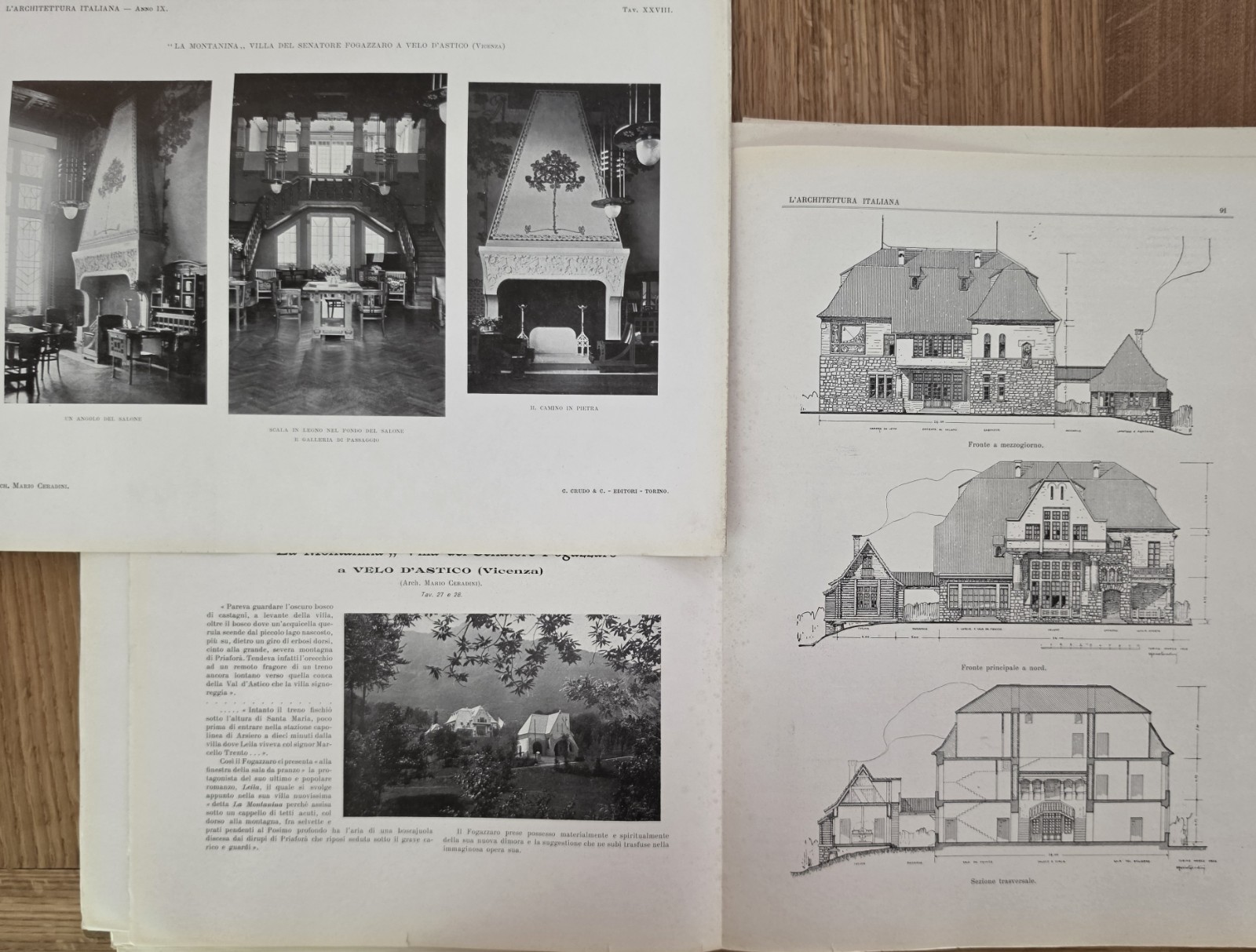 1911-1914 L’Architettura Italiana 3 Volumes – Italian Art Nouveau Magazine